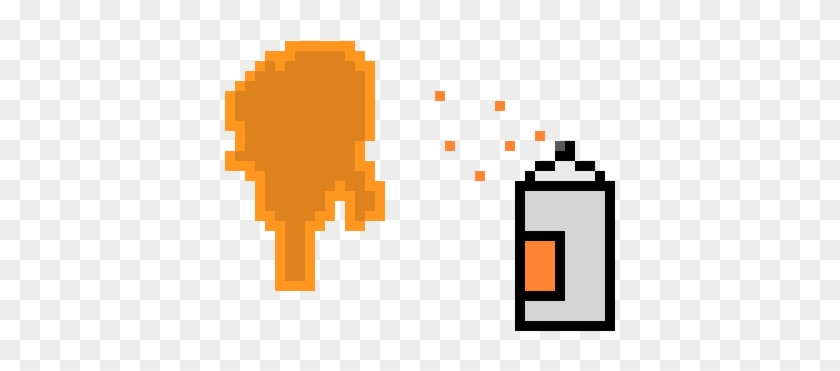 Orange Spray Can With Paint Mark - Magic Mushroom The Binding Of Isaac #470831