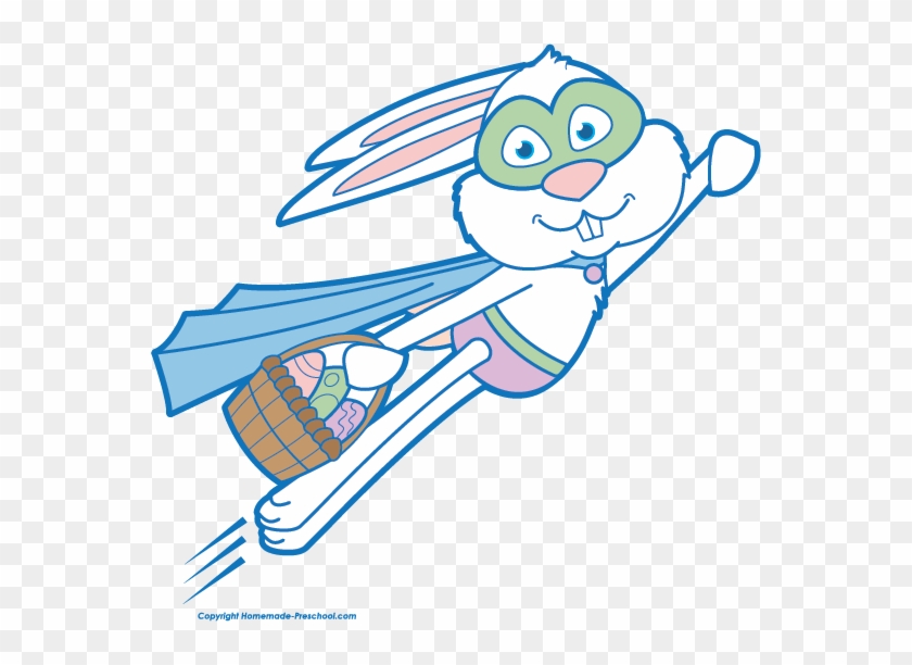 Funny Easter Bunny Clipart - Funny Easter Bunny Clipart #470858