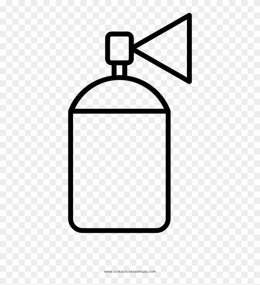 Spray Paint Coloring Page - Aerosol Paint #470865