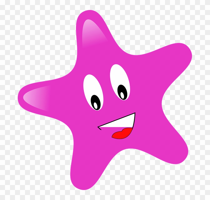 Star Face Cliparts - Happy Stars Clipart #470914