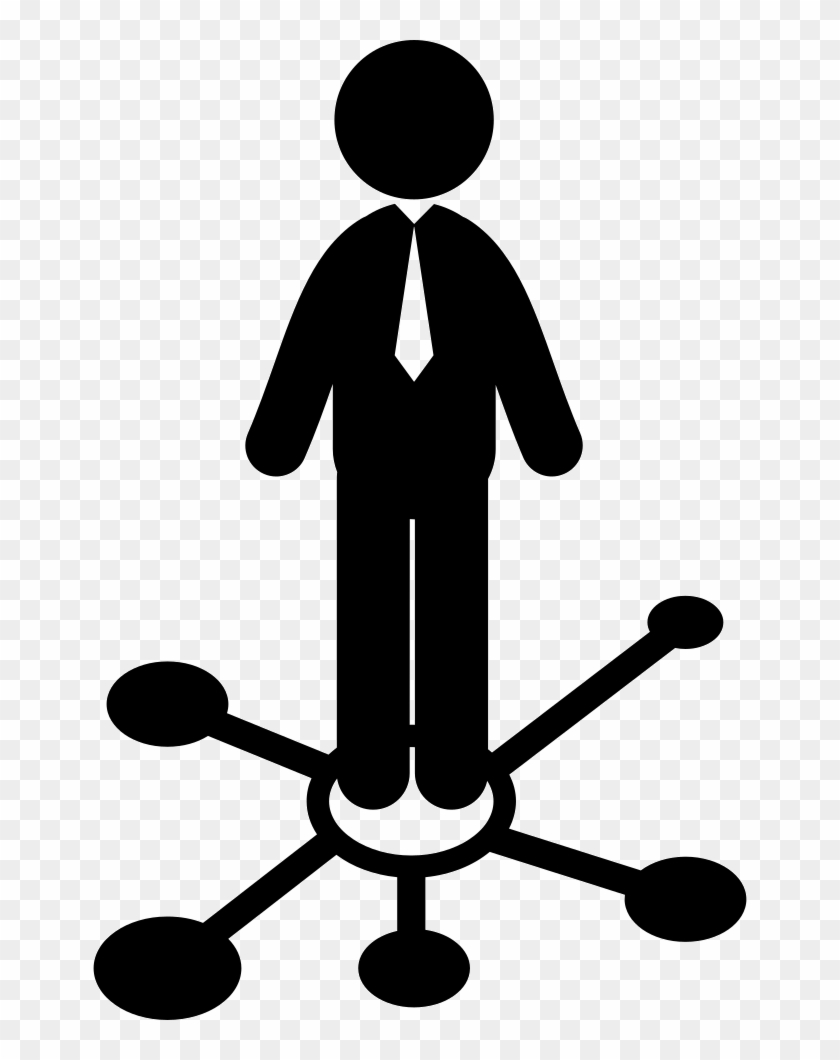 Man Standing On Business Graphic Comments - Stakeholders Png #470917