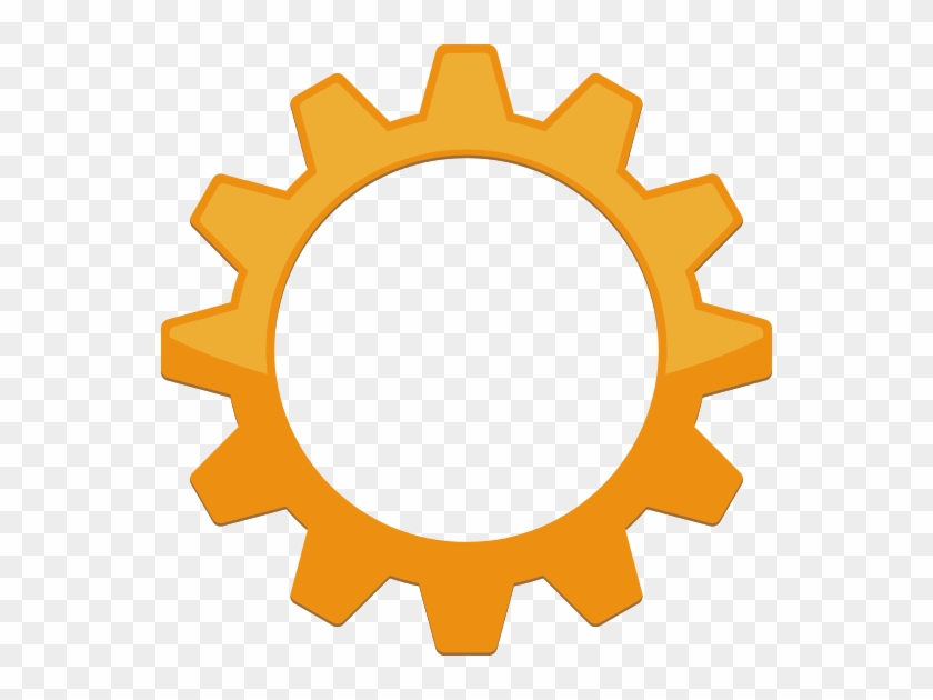 Yellow Cogwheel Infographic Element - Ios 11.2 5 Beta 5 #470930