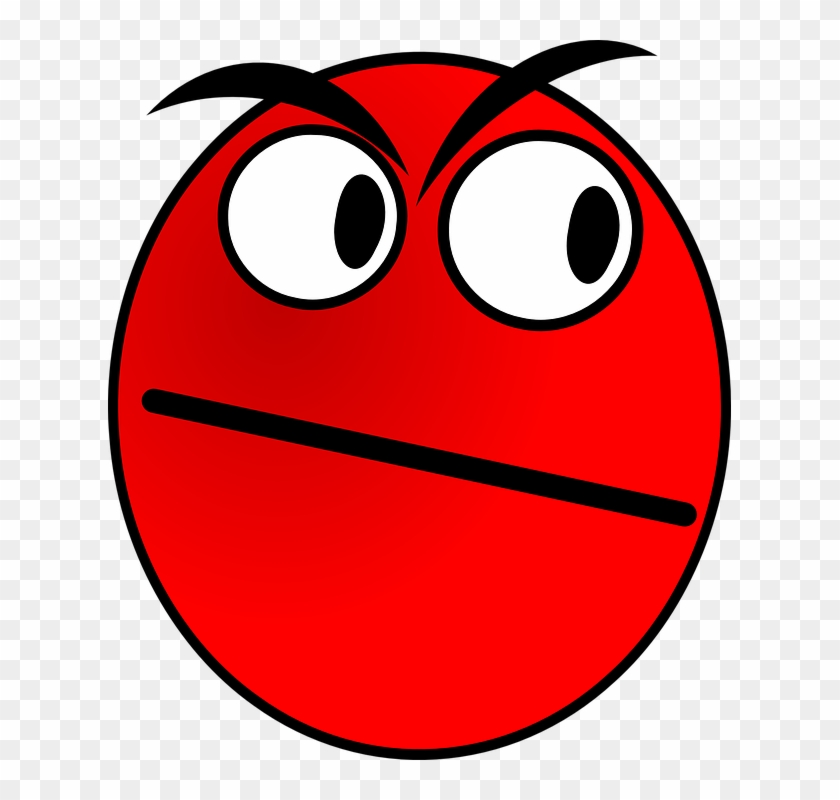 Smiley Face Vector 28, Buy Clip Art - Hình Mặt Cười Màu Đỏ #470942