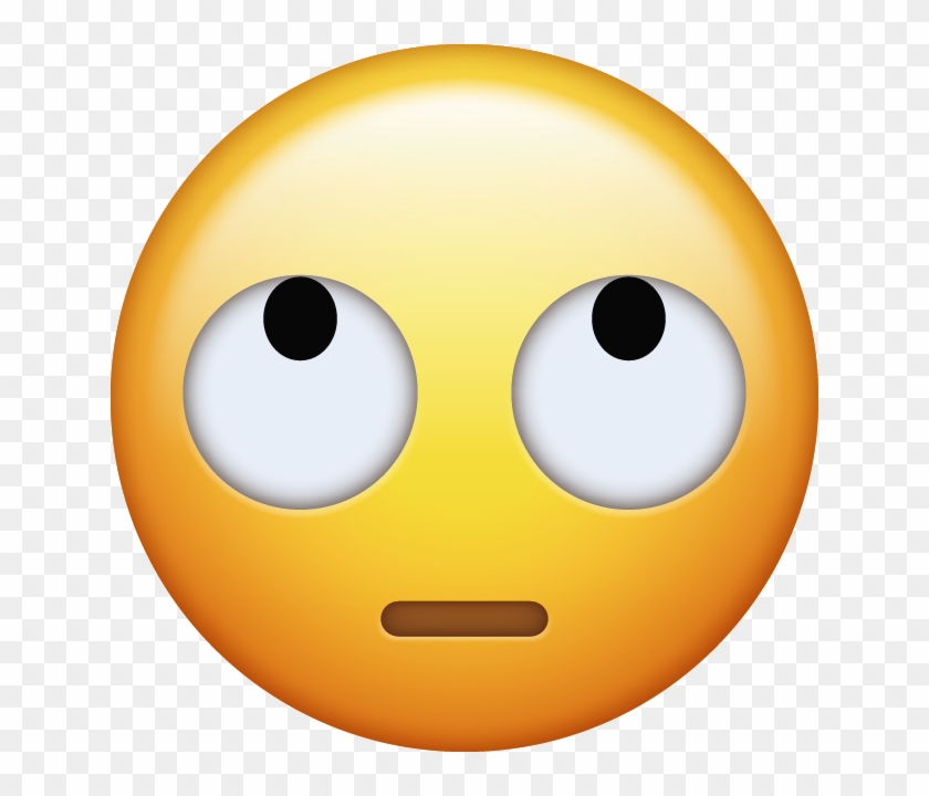 Download Rolling Eyes Iphone Emoji Jpg - Whatsapp Emoji Rolling Eyes #470993