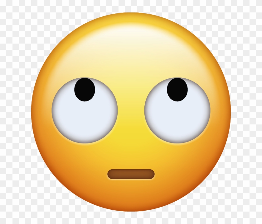 Download Rolling Eyes Iphone Emoji Jpg - Whatsapp Emoji Rolling Eyes #470993