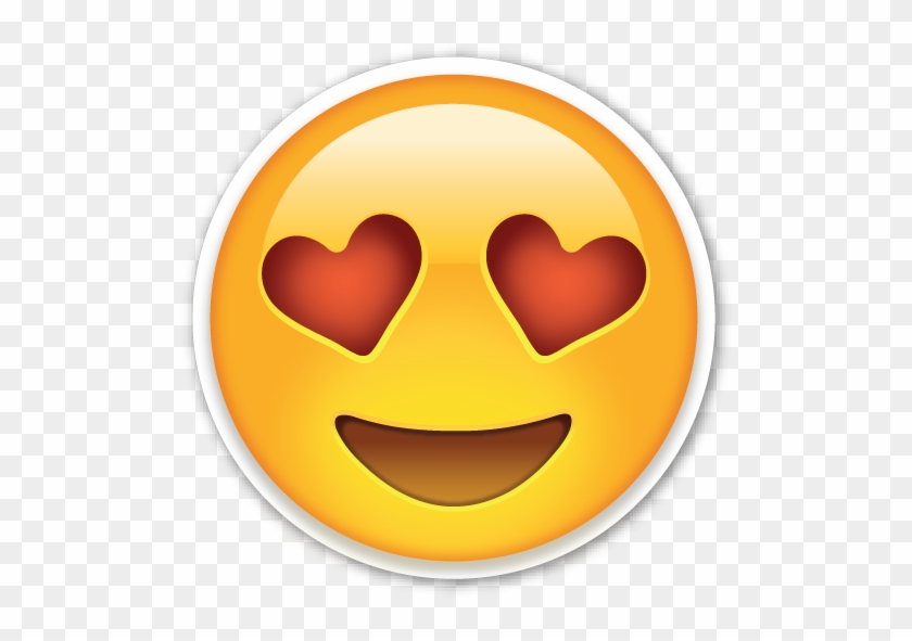 Resultado De Imagem Para Emojis Whatsapp Png - Heart Eyes Emoji Sticker #471002