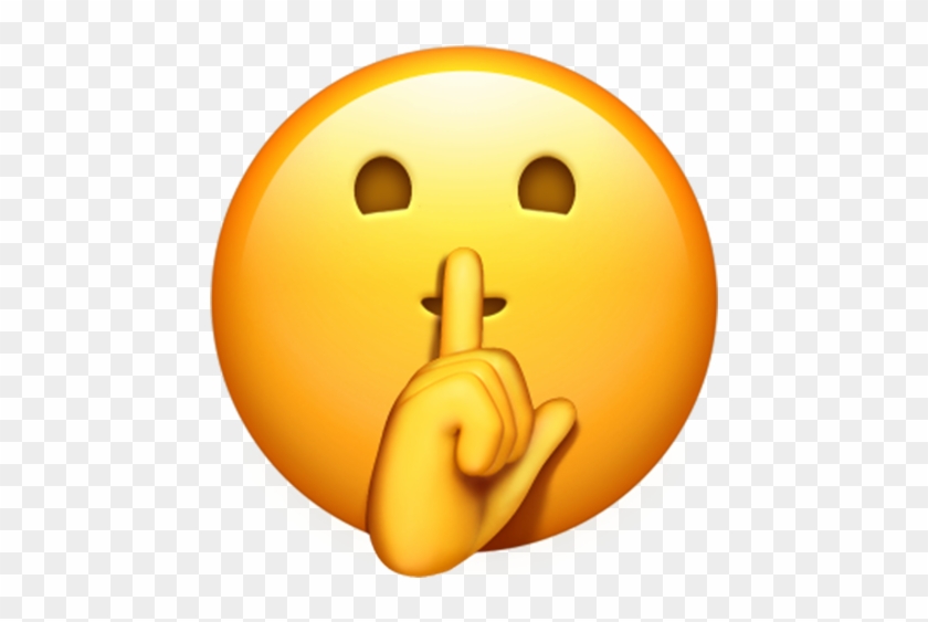 Shhh - Shh Emoji #471031