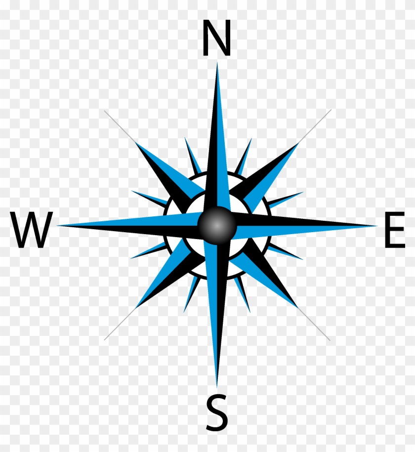 North Compass Rose Drawing - North Compass Rose Drawing #471129