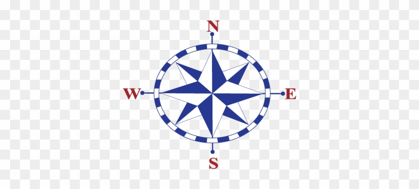 Compass Rose Vector Art For Kids - Small Compass Tattoo Design #471142