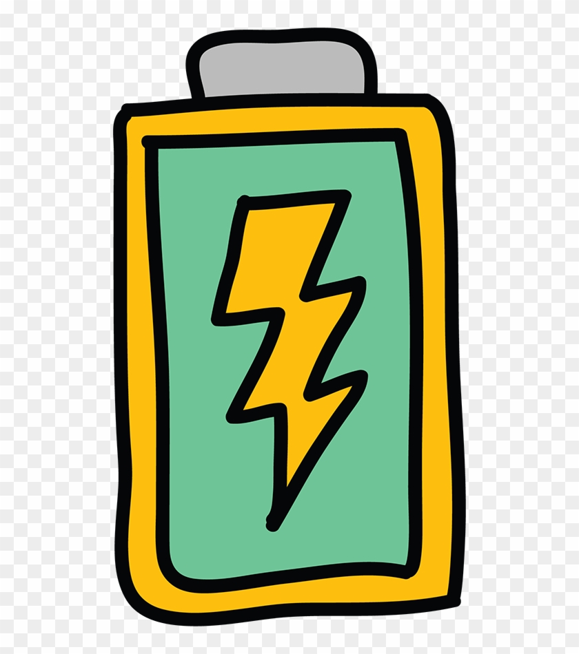 Battery Cartoon Clip Art - Battery Cartoon Png #471159