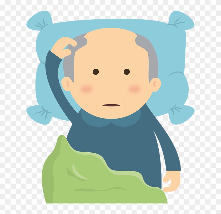 A Person Often Shows Early Signs Of Drowsiness At Night - Vector Graphics #471251
