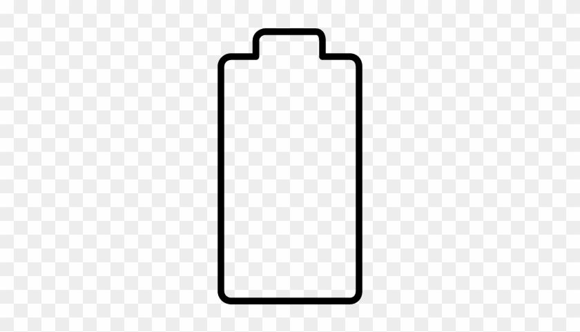 Battery Outline Vector Battery Outline Png Full Size PNG Clipart 