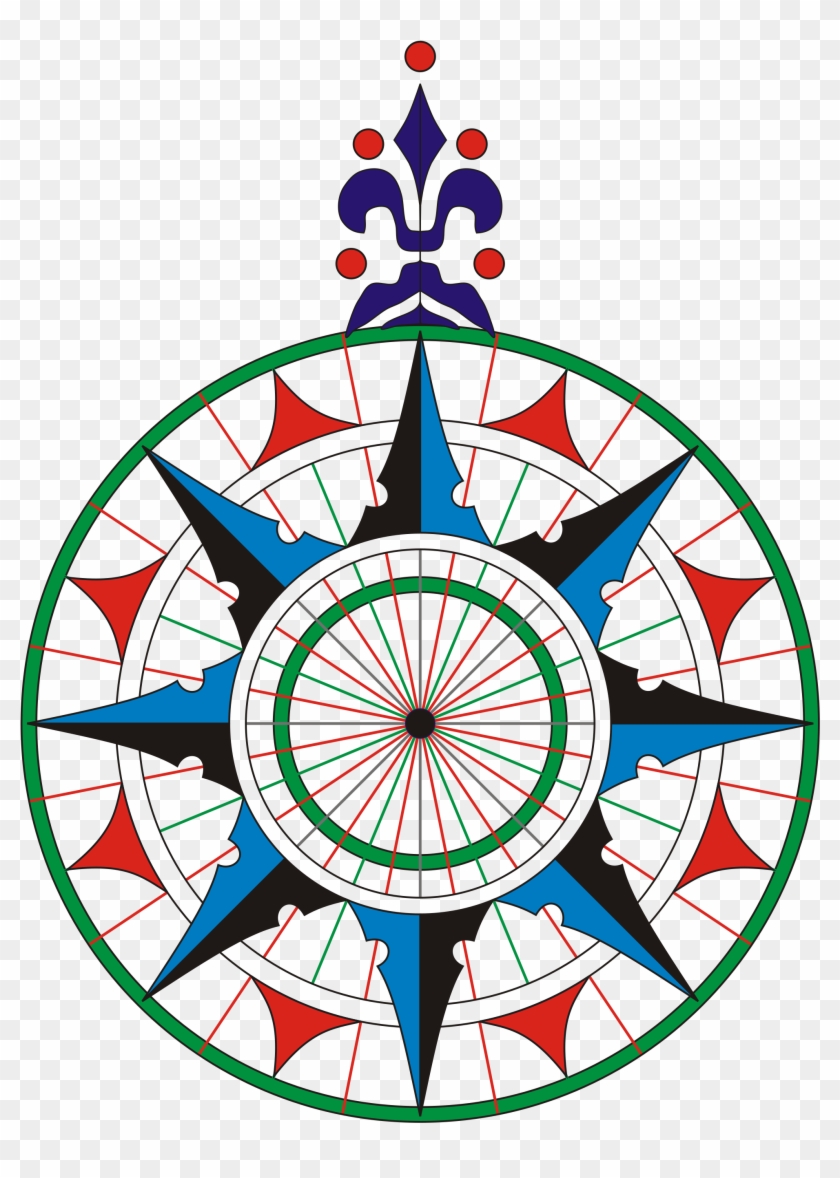 Picture Of Compass Rose 24, - Haize Arrosa #471344