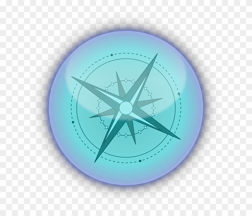 South, North, Cartoon, Direction, Compass, Rose, Free - Compass Clip Art #471405