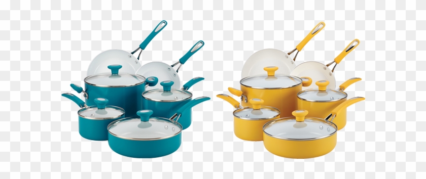 From Skillet To Saucepan, Cookie Sheet To Cake Pan, - Yellow Pots And Pans #471543