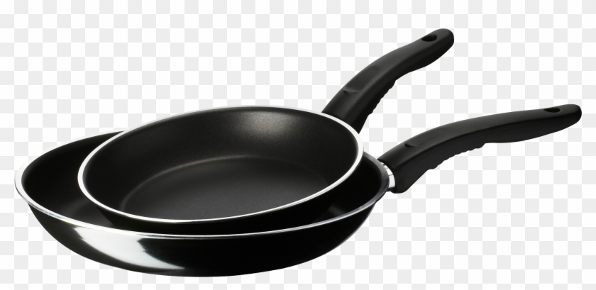 Frying Pan Png Image - Ikea Kavalkad Frying Pan Set Of 2, Black Teflon Classic #471581