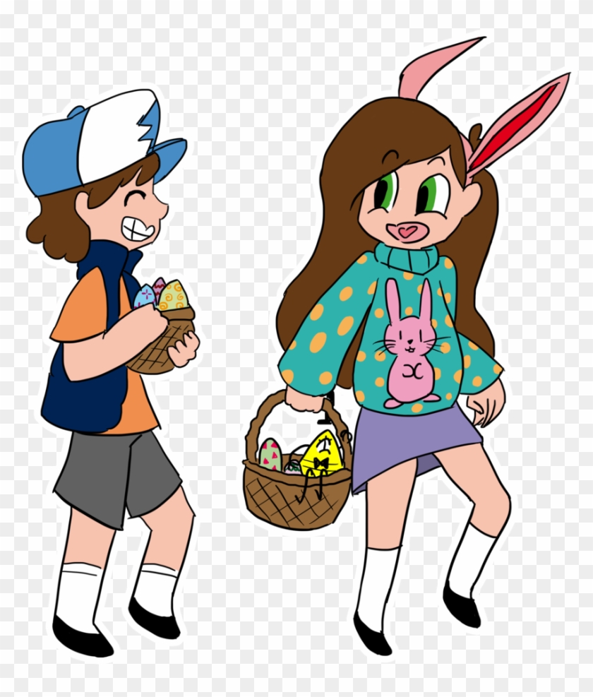 Thenightmaregirls Happy Easter From Gravity Falls By - Cartoon #471691