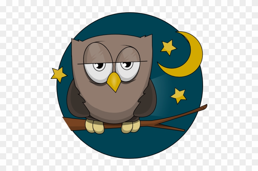 Clipart Sleeping Owl - Sleepy Owl Clip Art #471690