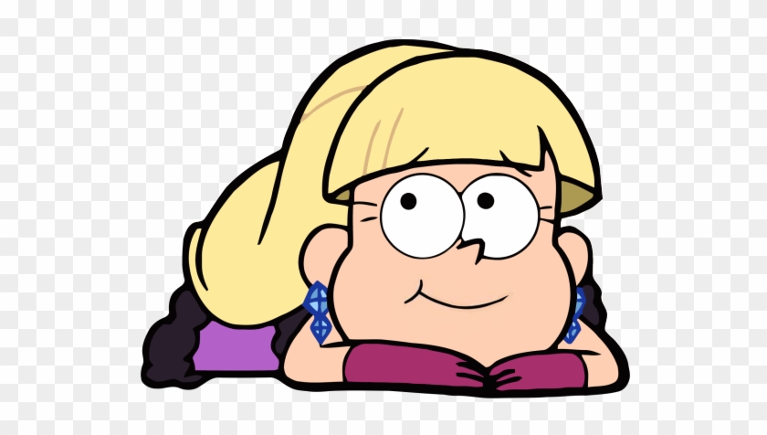 Hair Face Facial Expression Nose Cheek Smile Head Emotion - Gravity Falls Pacifica Cute #471727