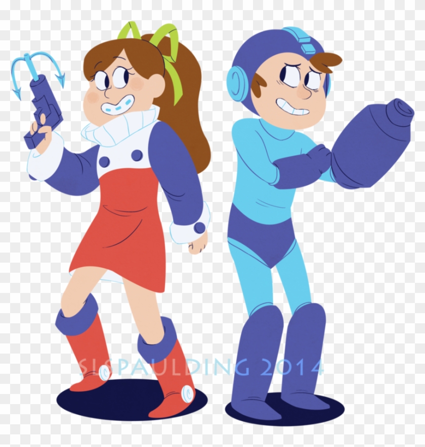 Gravity Falls Megaman Crossover Thing By Peachystarfish - Gravity Falls Mega Man #471735