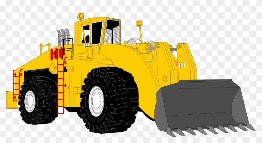 49 Equipment Clipart - Construction Tractor Clip Art #471875