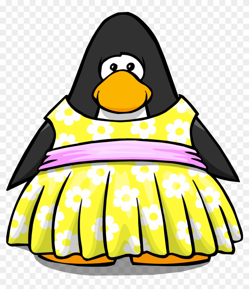 Flower Dress Code Club Penguin - Club Penguin In A Dress #471920