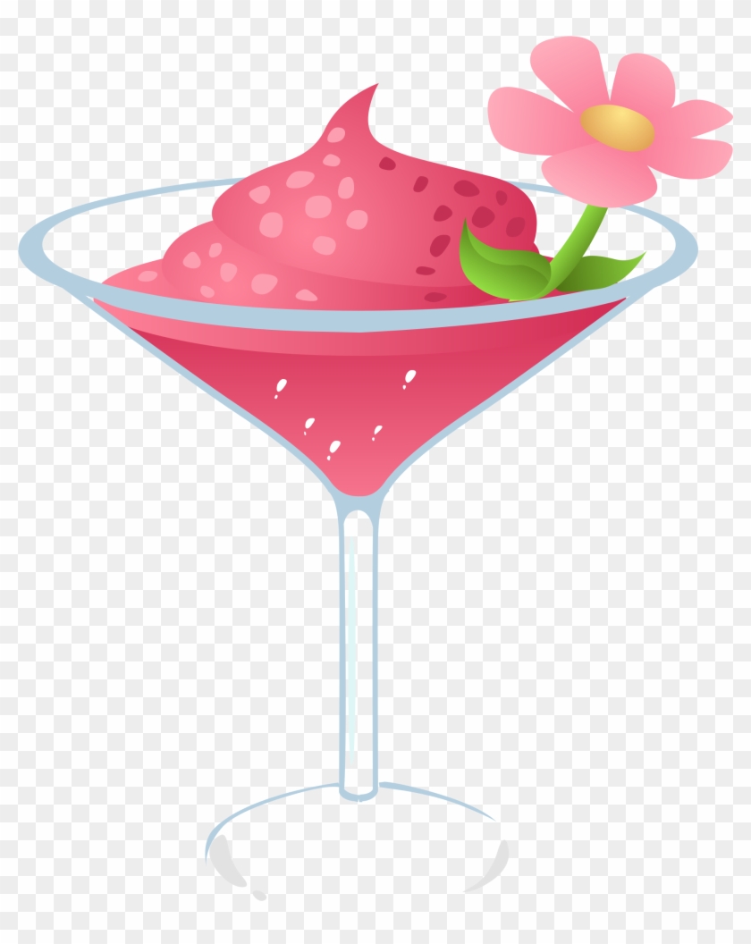 Gurly Drink - Pink Cocktail Transparent #471935