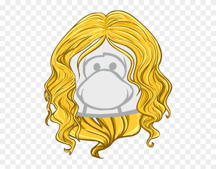 Club Penguin Codes 2014 - Club Penguin Gold Hair #472017