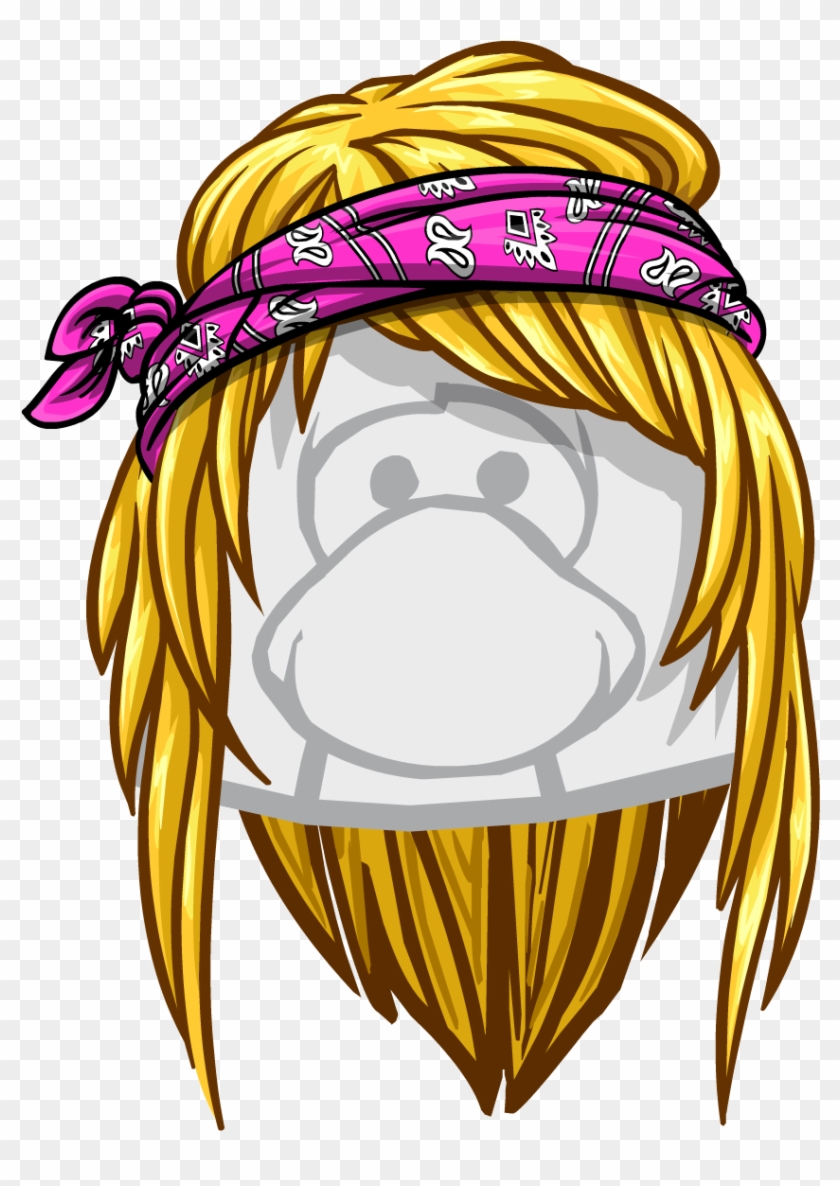 Club Penguin Codes To Unlock Girl Hair - Club Penguin Girl Hair - Free  Transparent PNG Clipart Images Download