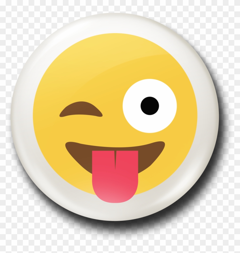 Stick Out Tongue Emoji - Winkyface #472064