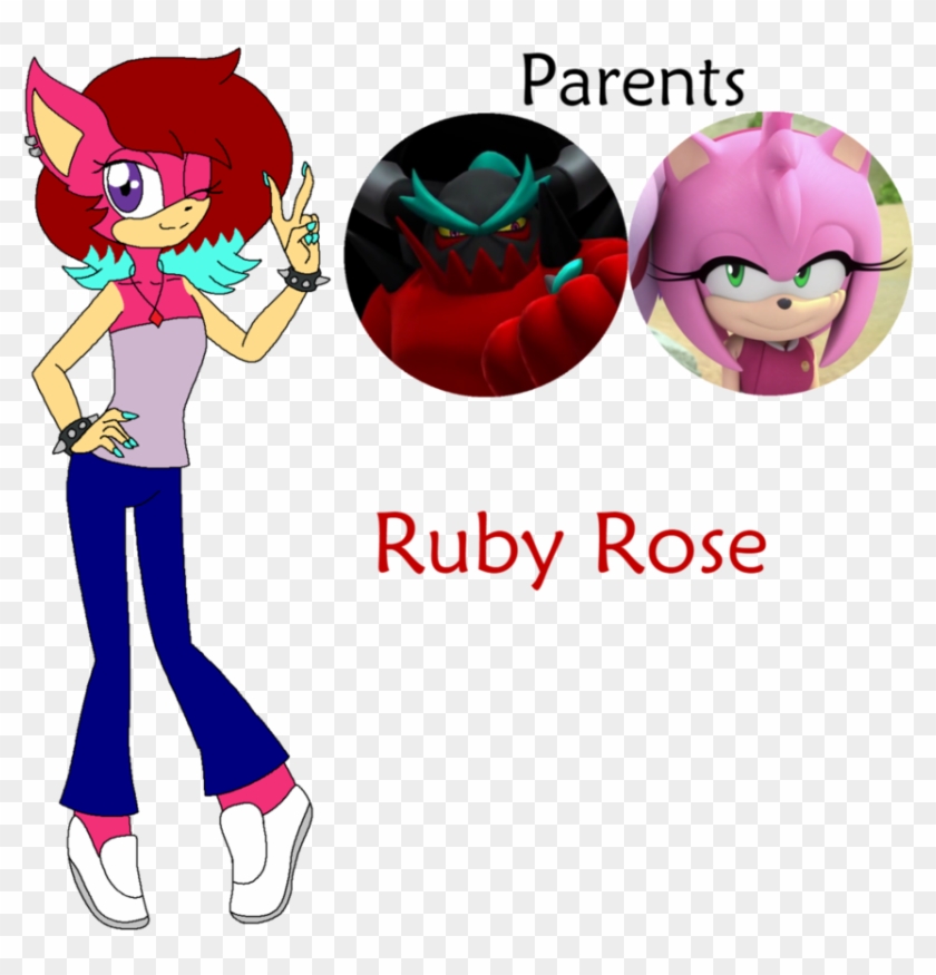 Ruby Rose The Hedgehog By Oggyxolivialover - Cartoon #472120