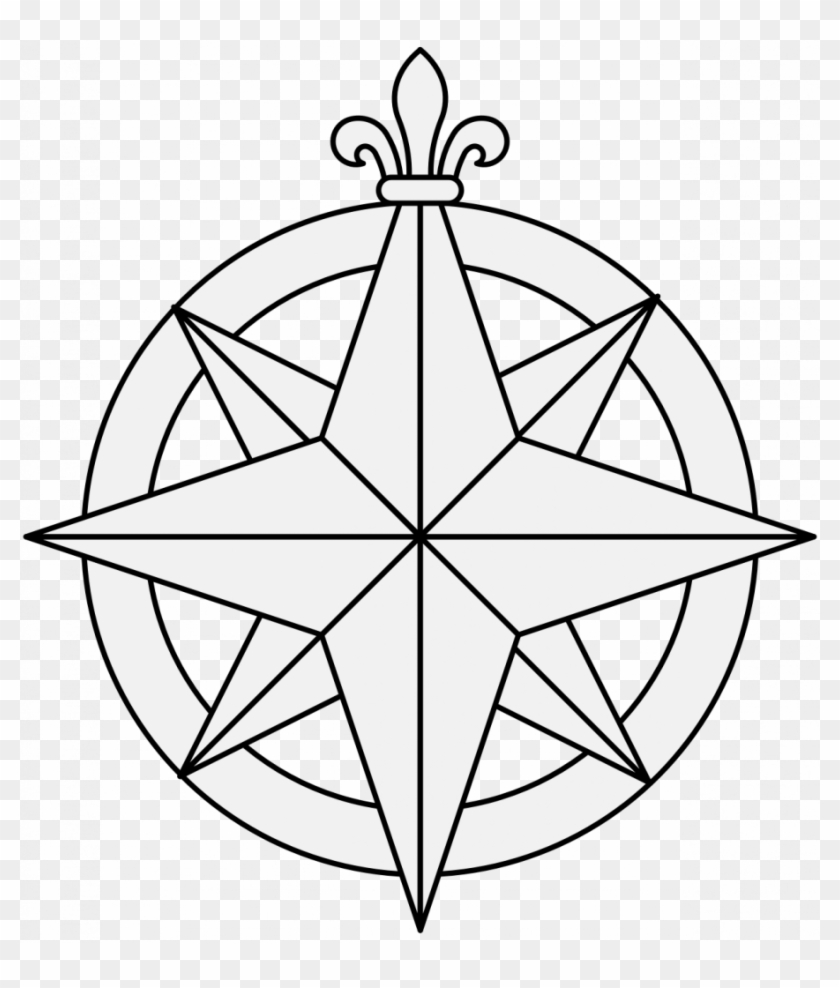 coloring pages compass rose