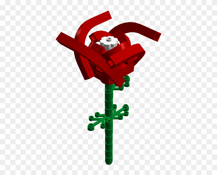 Sweet Heart Rose - Lego Rose Instructions #472139