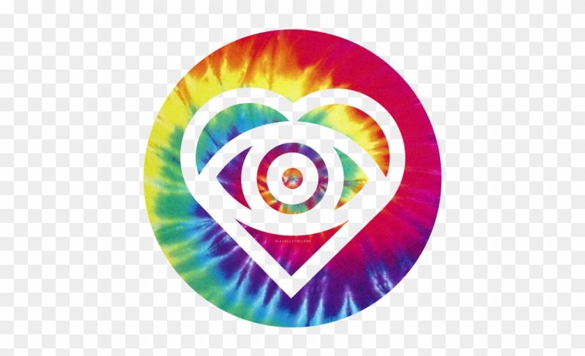 Tie Dye Peace Sign Clip Art - All Time Low Future Hearts Cover #472160