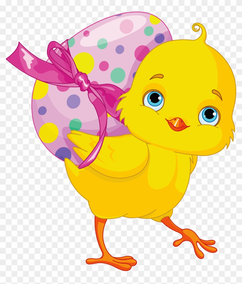 Fete Paques Gifs Et Png - Easter Chick With Egg #472212