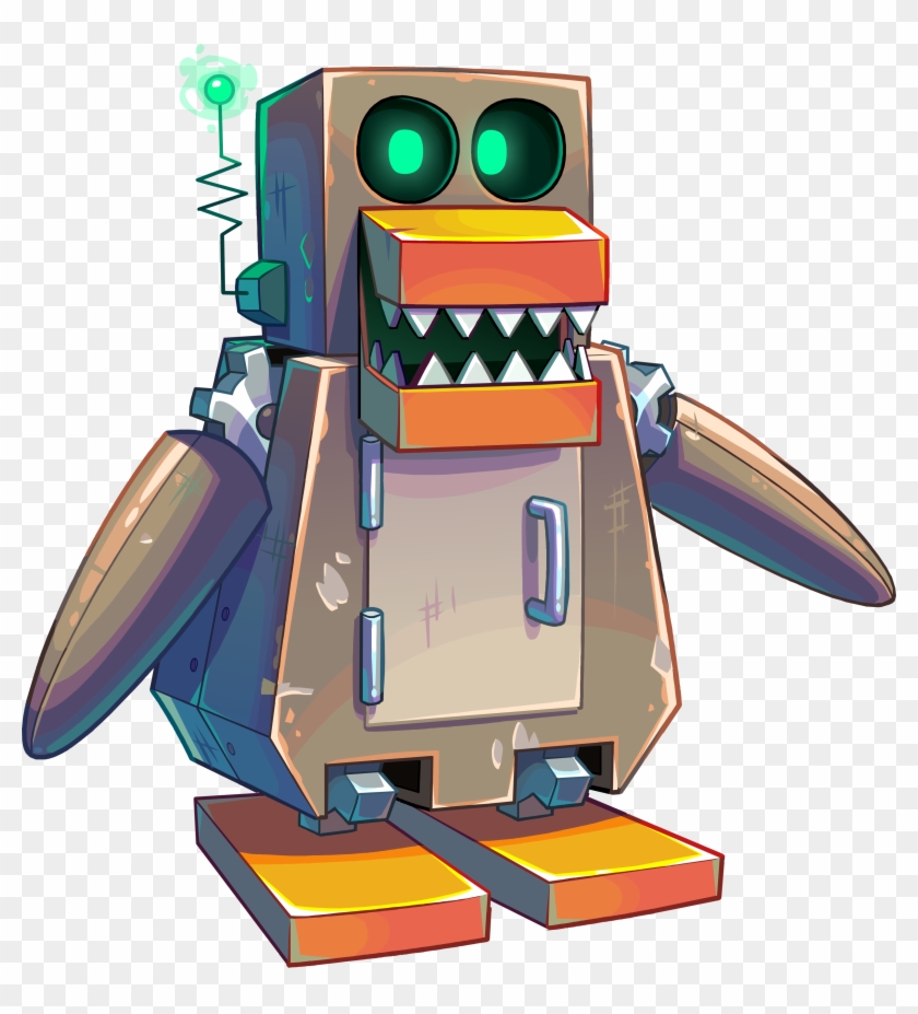 Club Penguin Pizzatron 3000 Cheats Secrets Best - Robots De Club Penguin #472245