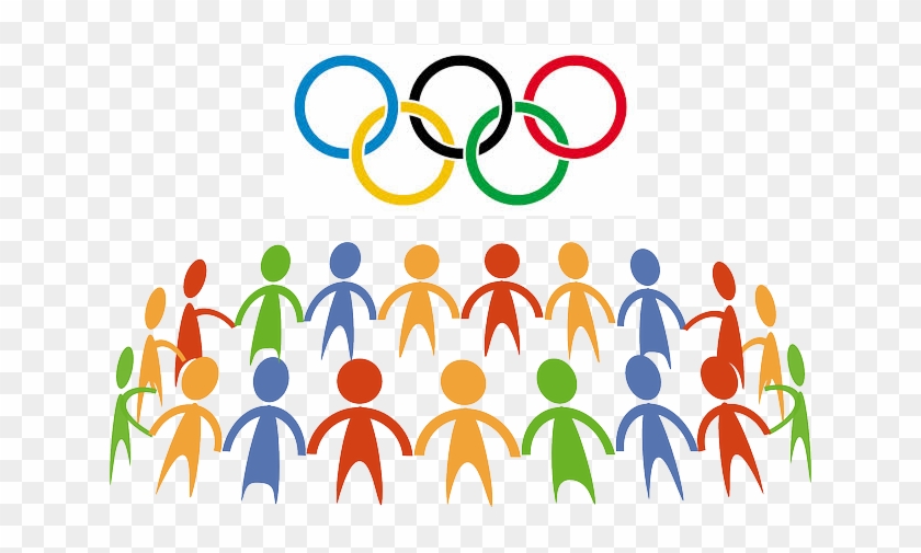 Namc Montessori Values Olympic Spirit Rings Holding - Spirit Of The Olympic Games #472361