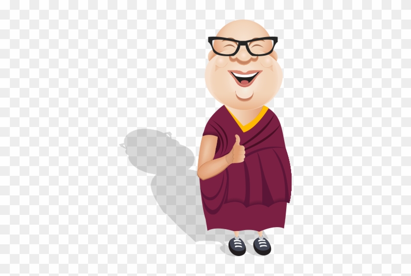 We Came Up With A Jovial, Geeky, Calm Monk As A Moscot - Cartoon #472391