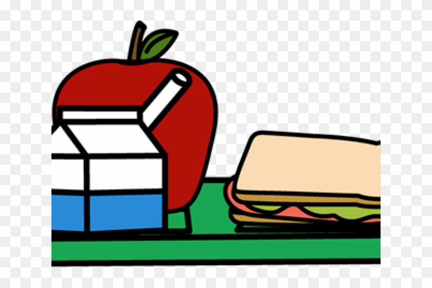 Lunch Tray Clipart - School Lunch Tray Cartoon #472413