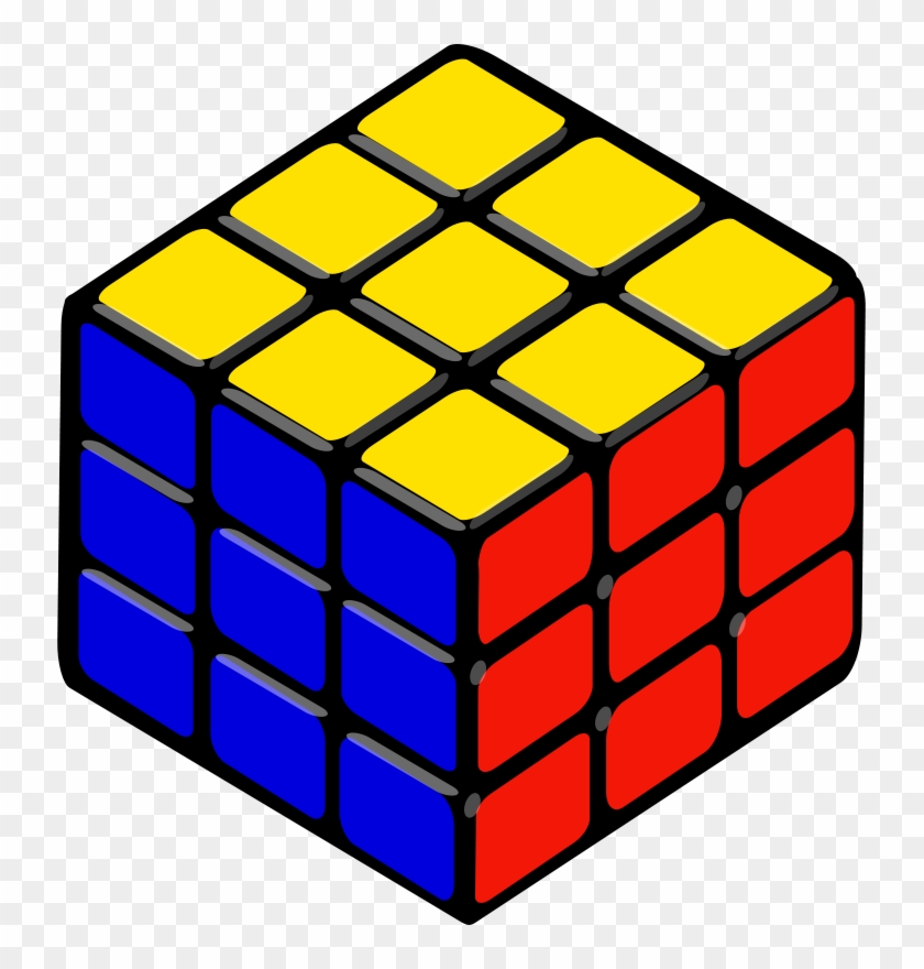 Ice Cube Tray Clip Art Download - Rubik's Cube Clip Art #472444