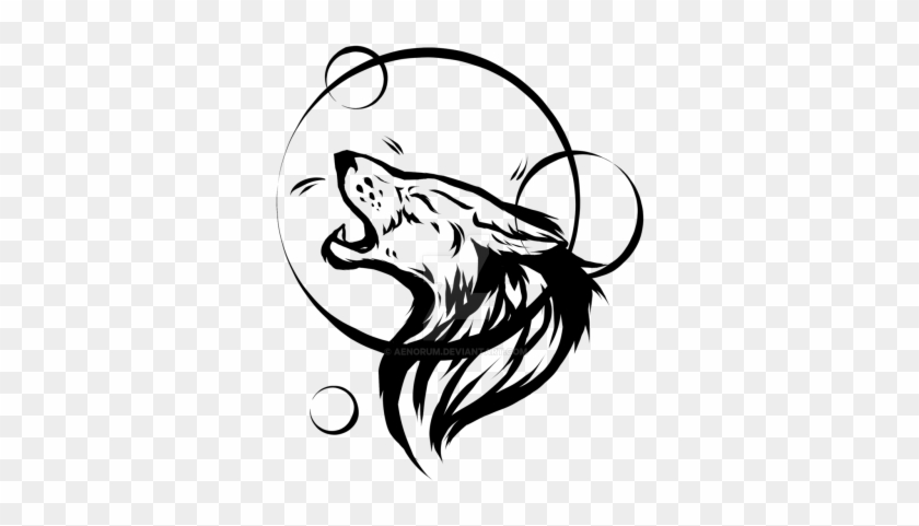 Howling - Wolf Tattoo Transparent #472675