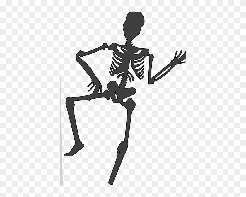 Dancing Skeleton Clip Art - Dancing Skeletons Png Gif #472681