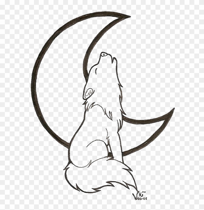 Line Art Wolf Head - Easy Drawings Of Wolves #472690