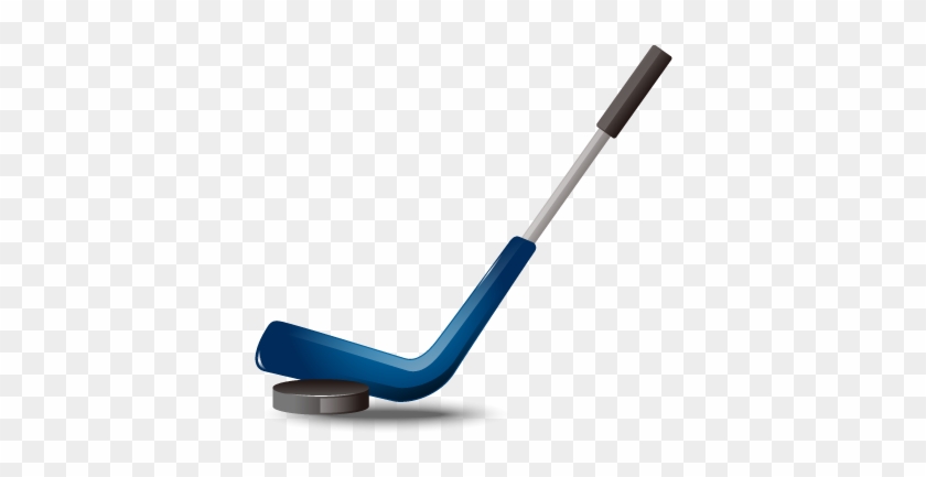 Hockey Puck Ice Hockey Hockey Stick - Hockey Vector Png #472725