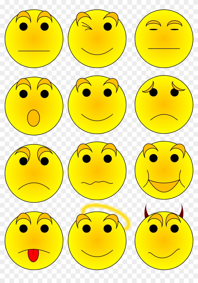 Free Vector Clipart Illustration Smileys - Expression Images Clip Art #472770