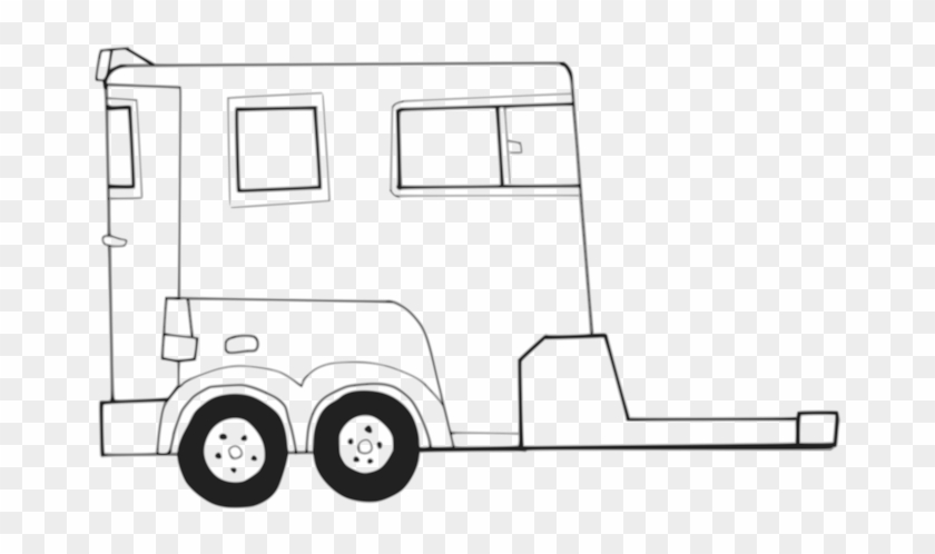 Horse Trailer Clip Art Giengy Clipart - Horse Trailer Clipart #472815