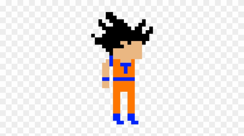 Pixel Art Goku - Goku Pixel Art Png #472930