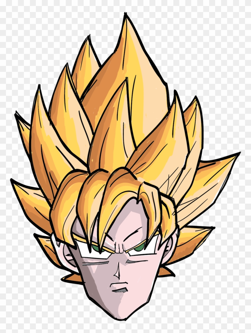 Goku Head By The Bomb Dot Com - Son Goku Head Png #472958