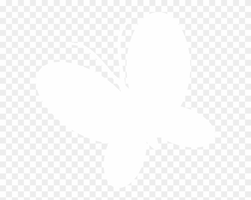 White Butterfly Clip Art At Clker Com Vector Online - Butterfly Clip Art White #473009