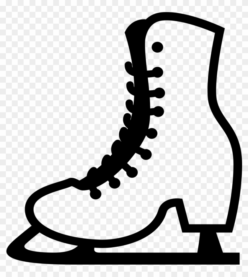 Ice Skates Clipart - Patin A Glace Emoji #473019